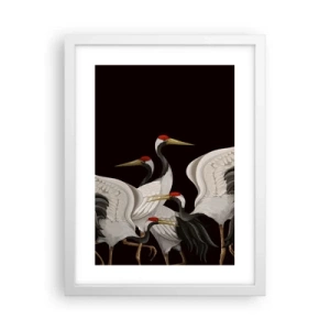 Poster in cornice bianca - Cose da uccelli - 30x40 cm