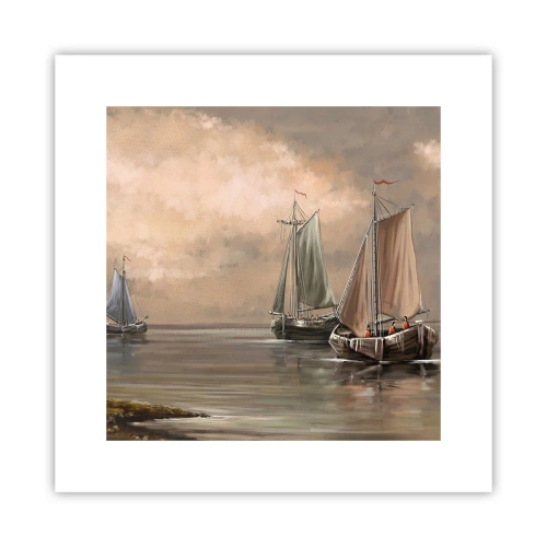 Poster - Il ritorno dei marinai - 30x30 cm