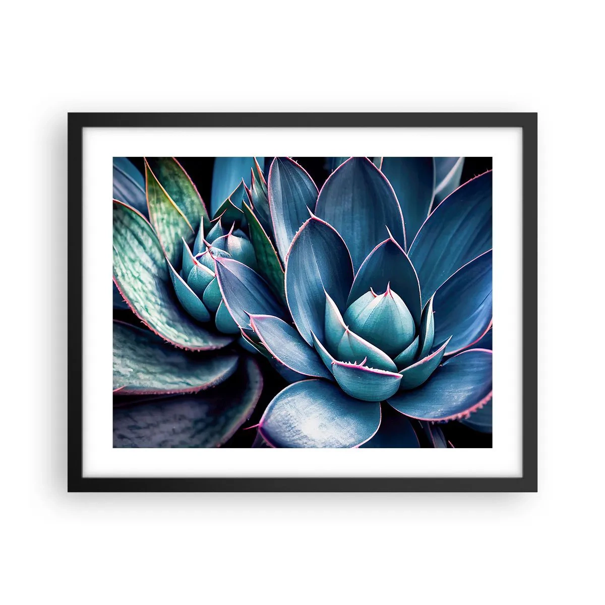 Poster in cornice nera - Forza vitale - 50x40 cm