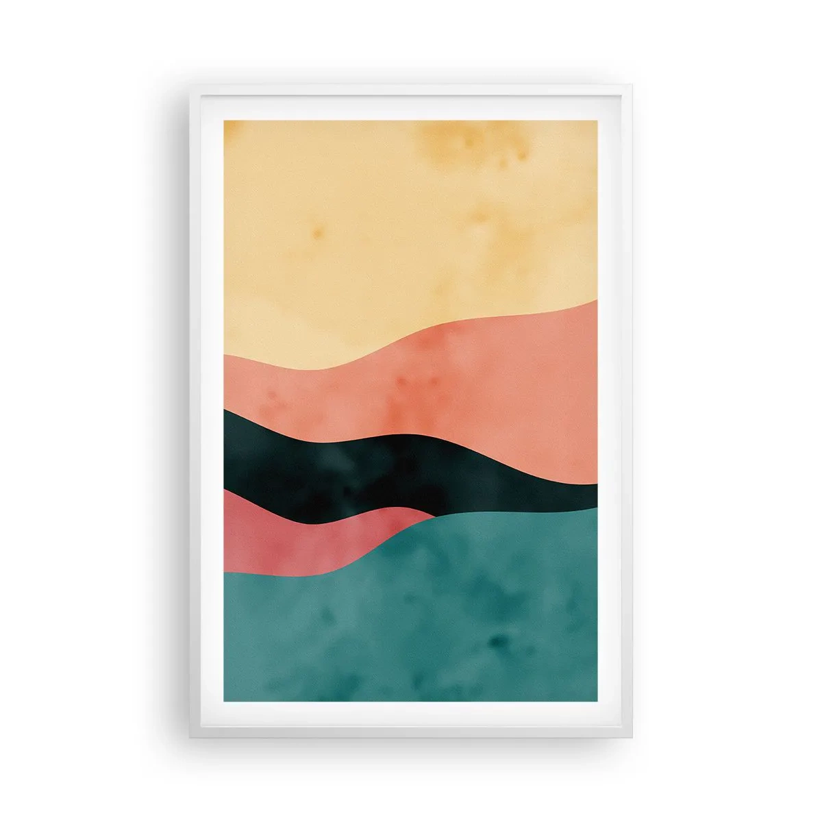 Poster in cornice bianca - Difformità conforme - 61x91 cm