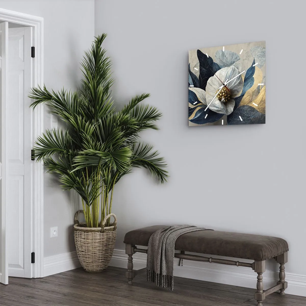 Orologio da parete - Orologio in Vetro - Ha un cuore d'oro - 30x30 cm