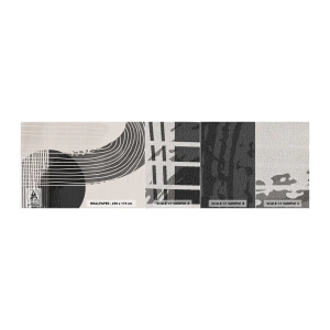 Campione di Fotomurale Premium Canvas - Andata e ritorno - Minimalismo, Astrazione, Pezzo - 100x30 cm