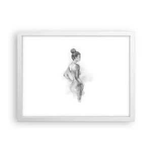Poster in cornice bianca - Bella come un quadro - 40x30 cm