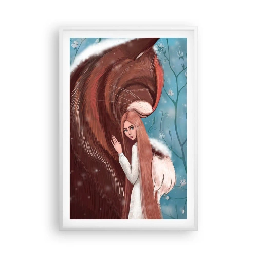 Poster in cornice bianca - Benvenuti nella favola - 61x91 cm