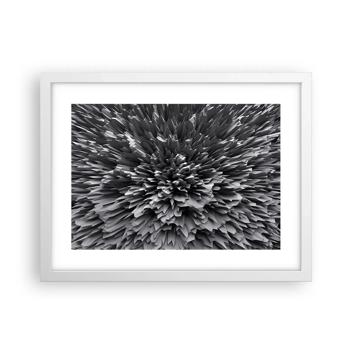 Poster in cornice bianca - Spigolosità massima - 40x30 cm