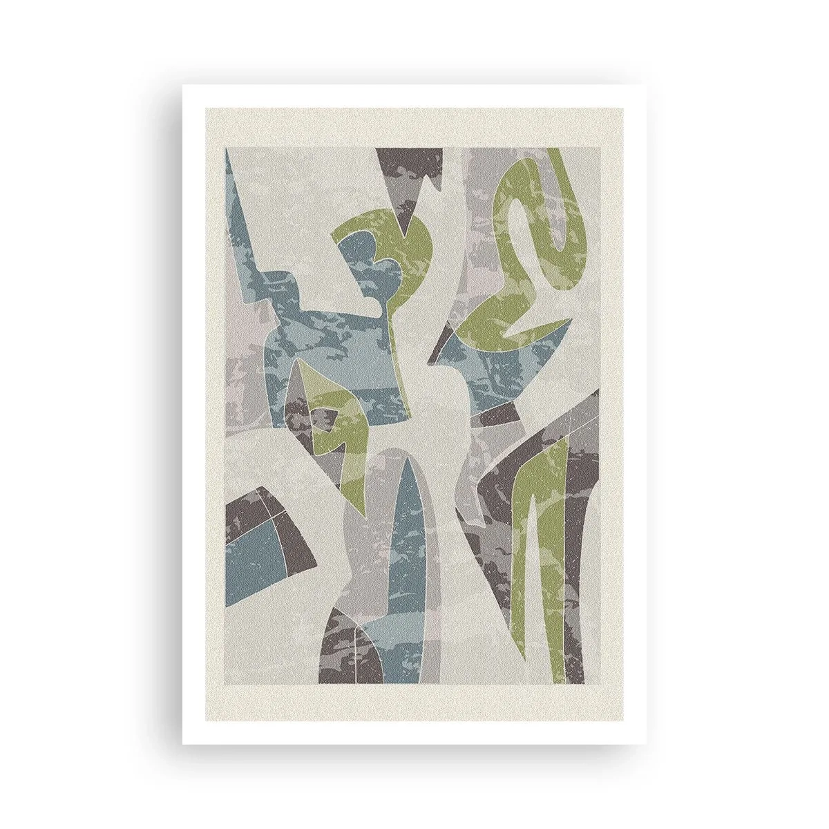 Poster - Composizione oltre il vetro - 70x100 cm