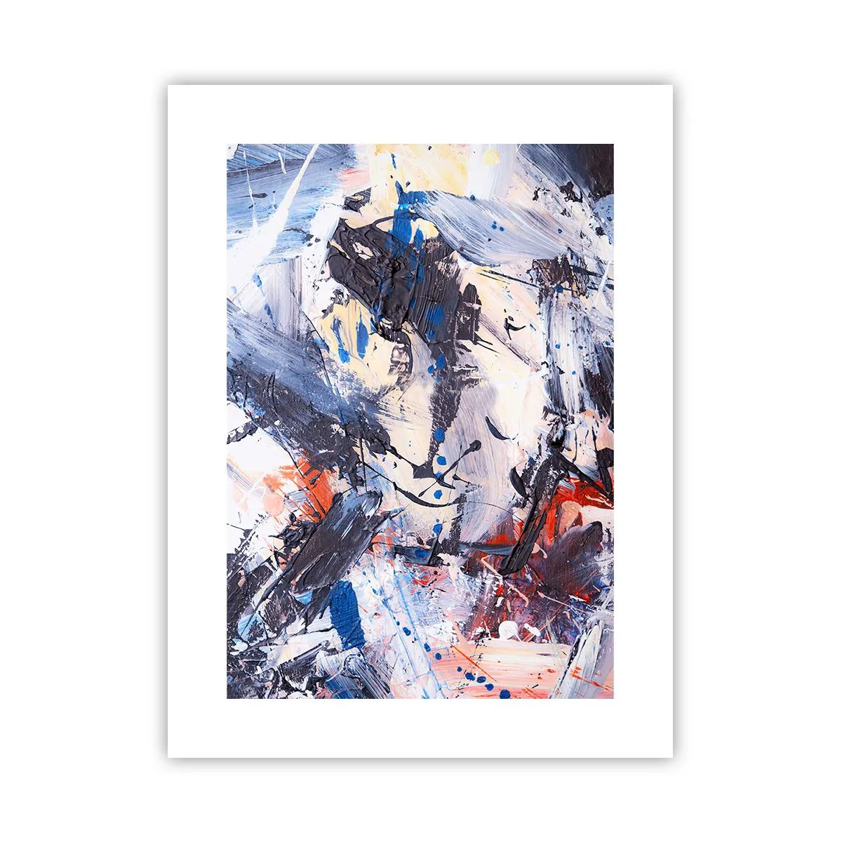 Poster - La danza folle dell'astrazione - 30x40 cm
