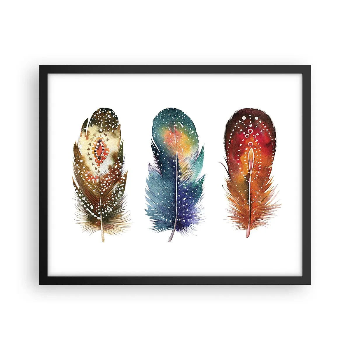 Poster in cornice nera - Cerimonie, riti, misteri - 50x40 cm