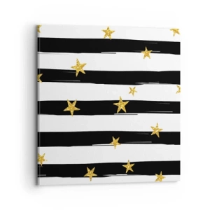 Quadro su tela - Stampe su Tela - Siamo tutti nati sotto una buona stella - 70x70 cm