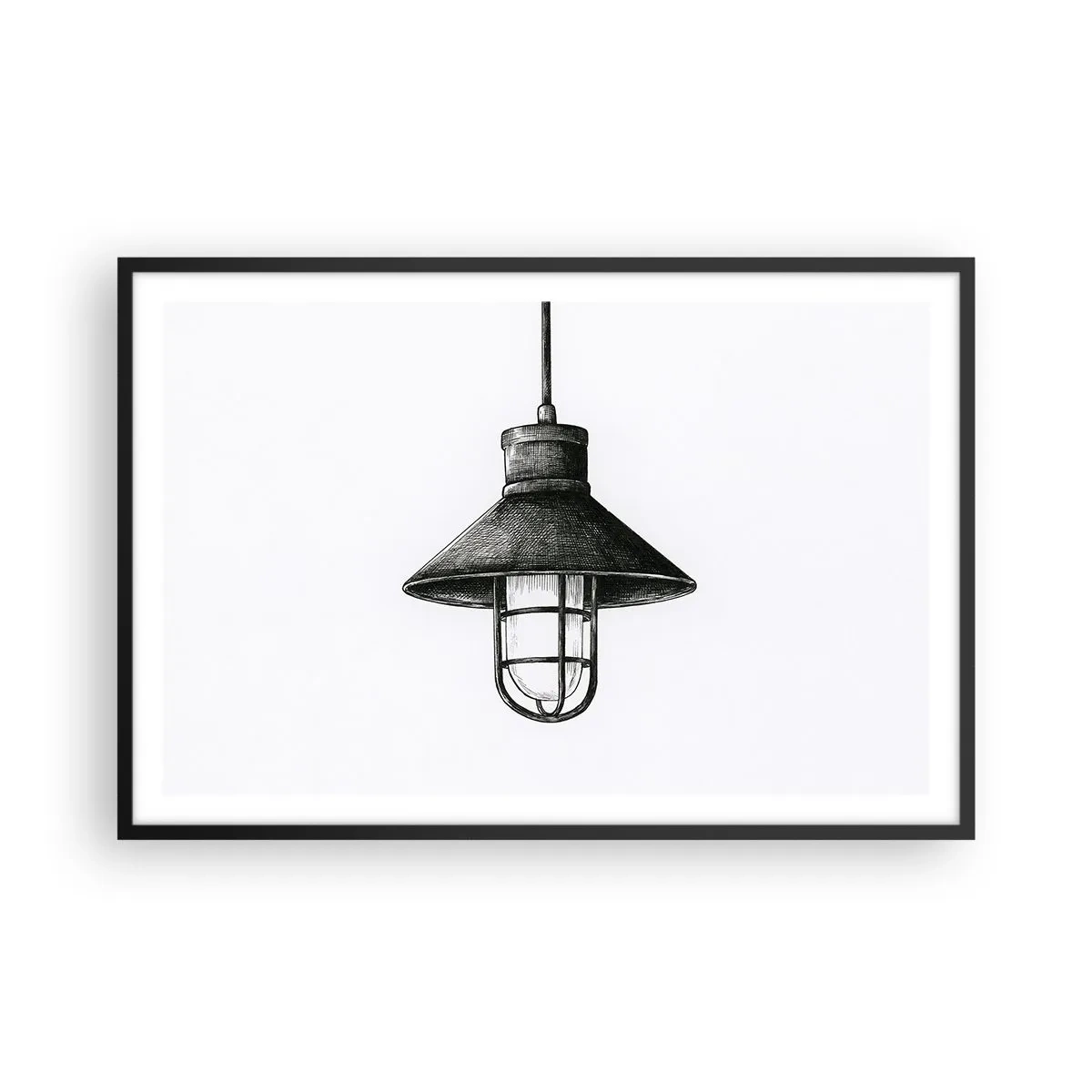 Poster in cornice nera - Come tanti anni fa... - 91x61 cm