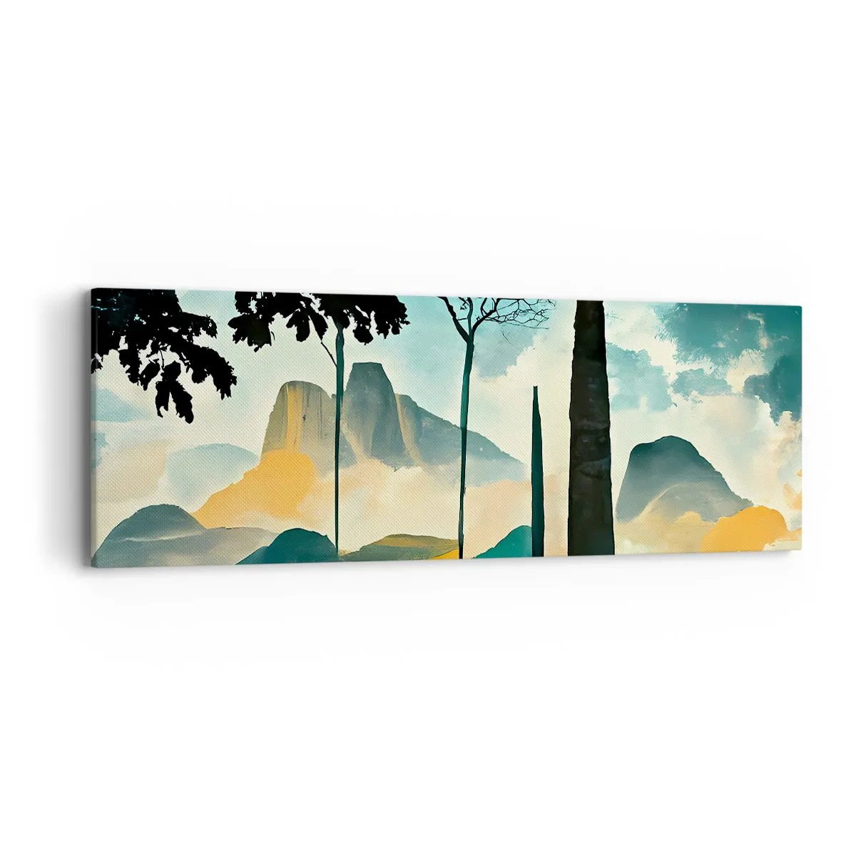 Quadro su tela - Stampe su Tela - Sempre più in alto - 90x30 cm