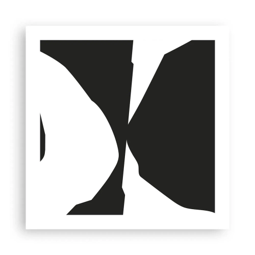 Poster - Positivo - negativo - 50x50 cm
