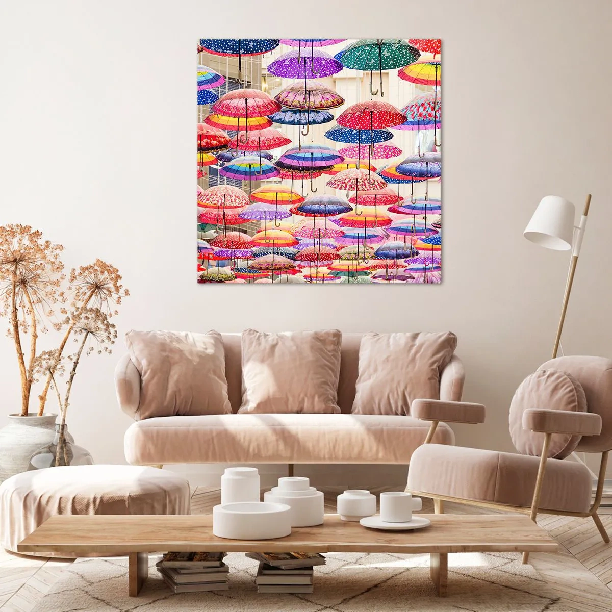 Quadro su tela - Stampe su Tela - Prato cittadino - 50x50 cm