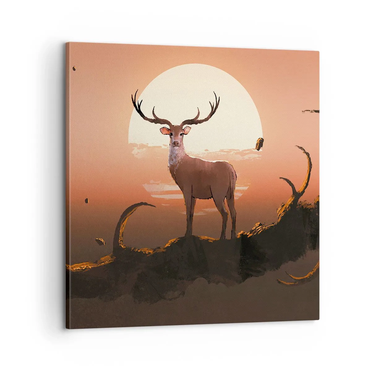Quadro su tela - Stampe su Tela - Questa notte è diversa dalle altre - 60x60 cm
