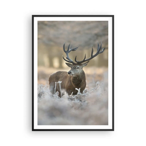 Poster in cornice nera - Fresco mattino - 70x100 cm