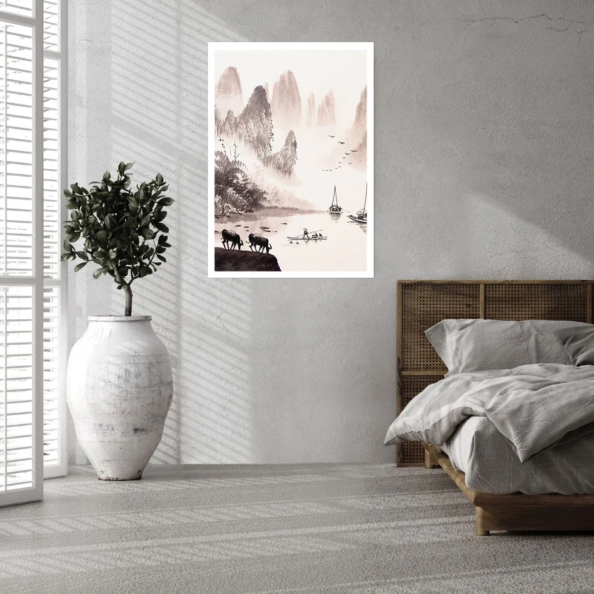 Poster - L'esotica quotidianità dell'Oriente - 70x100 cm