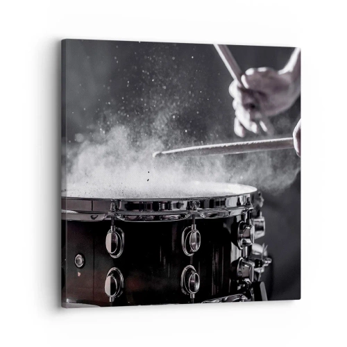 Quadro su tela - Stampe su Tela - Il polso della musica - 30x30 cm