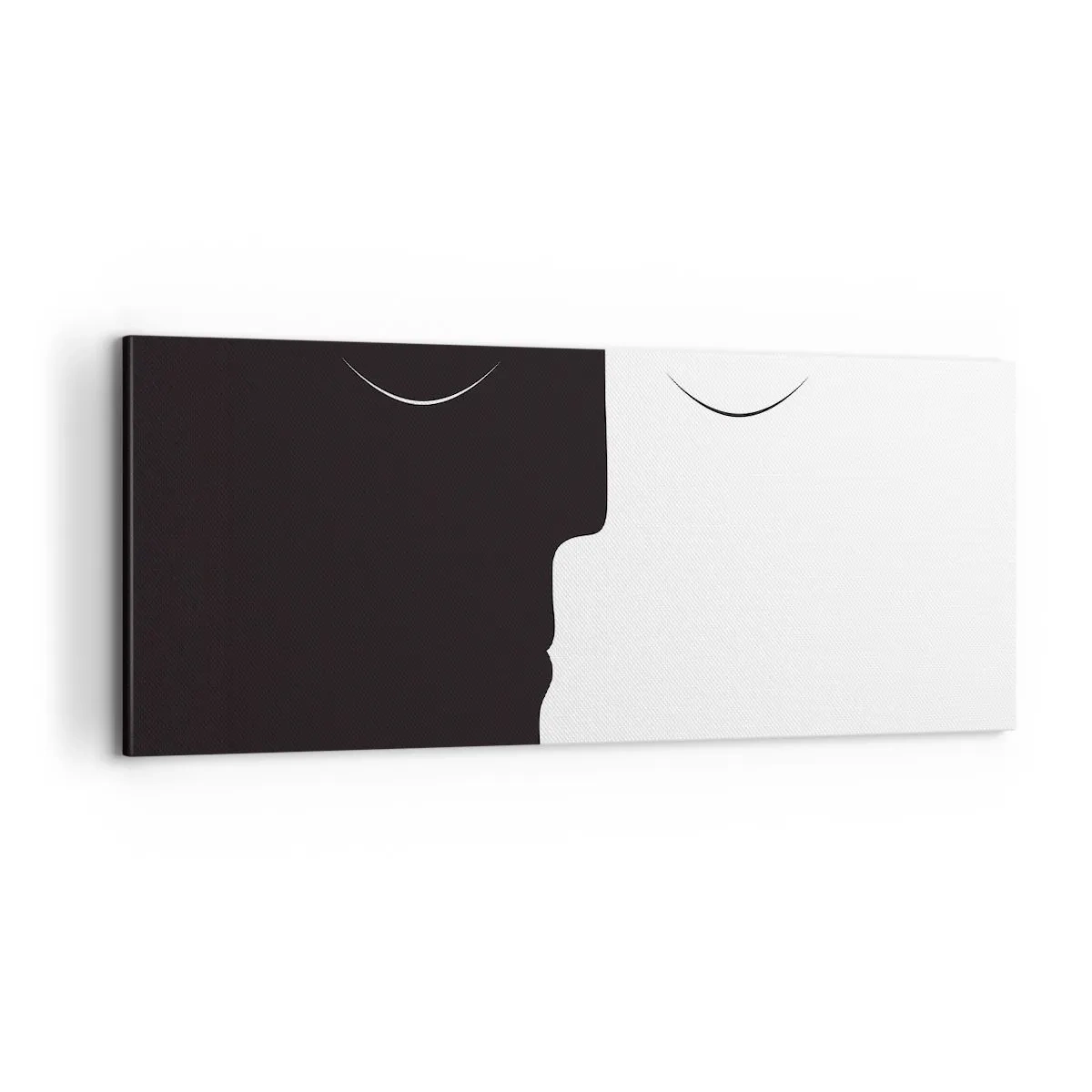 Quadro su tela - Stampe su Tela - Unità degli opposti - 100x40 cm