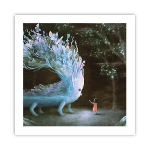 Poster - Incontro fantastico - 50x50 cm