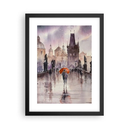 Poster in cornice nera - Le persone non cambiano - 30x40 cm