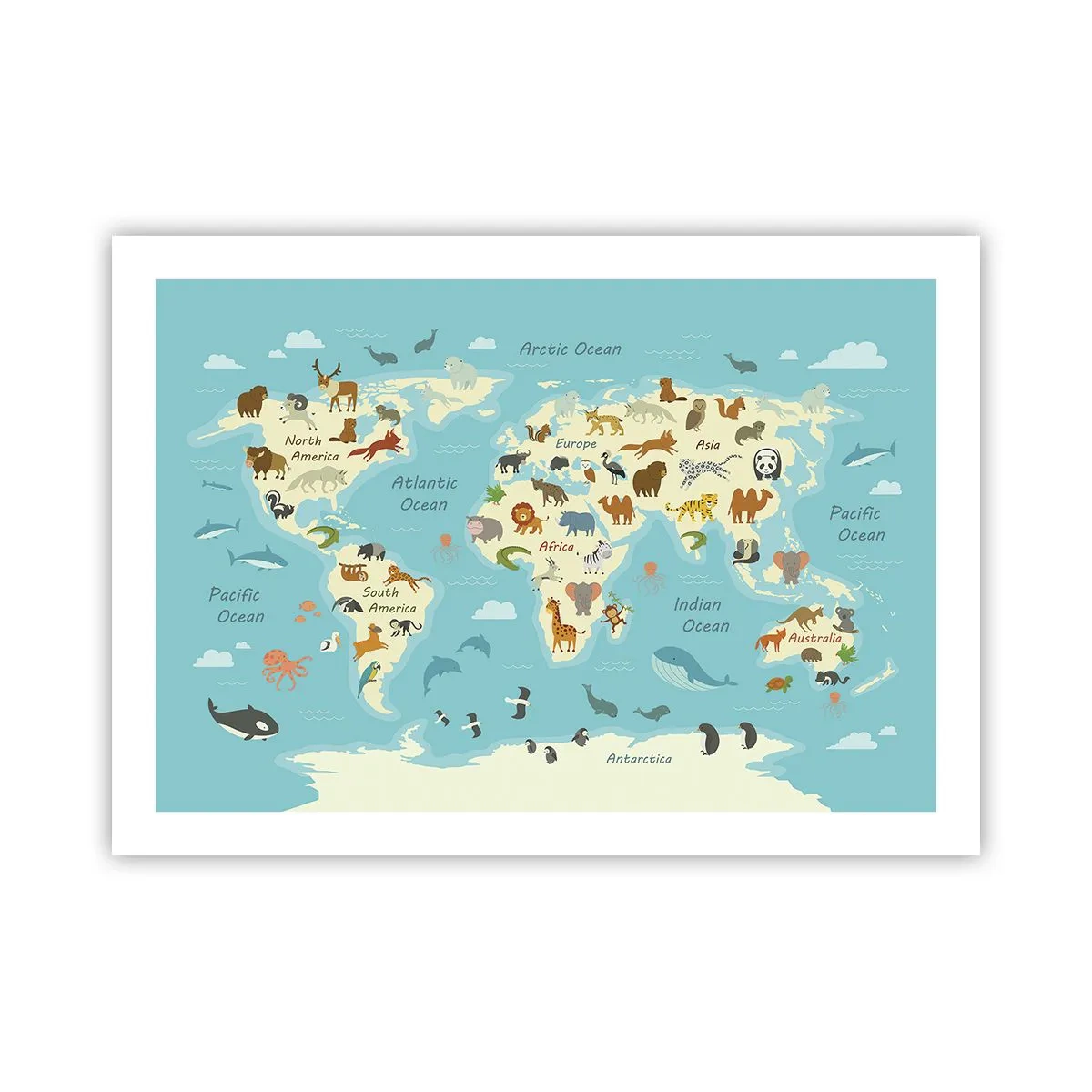 Poster - Buoni vicini - 70x50 cm