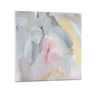 Quadro su vetro - Nel mondo pastello - 30x30 cm