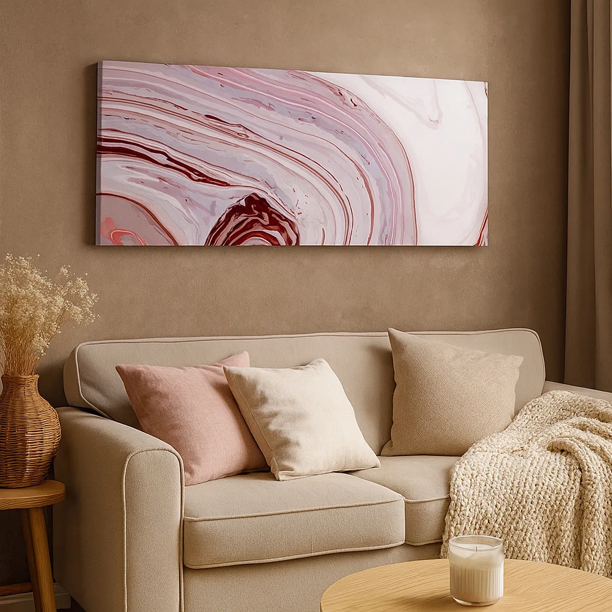 Quadro su tela - Stampe su Tela - Dritto, poi a destra in basso - 30x30 cm