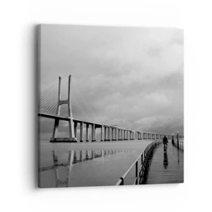 Quadro su tela - Stampe su Tela - A ciascuno ciò che gli spetta - 40x40 cm