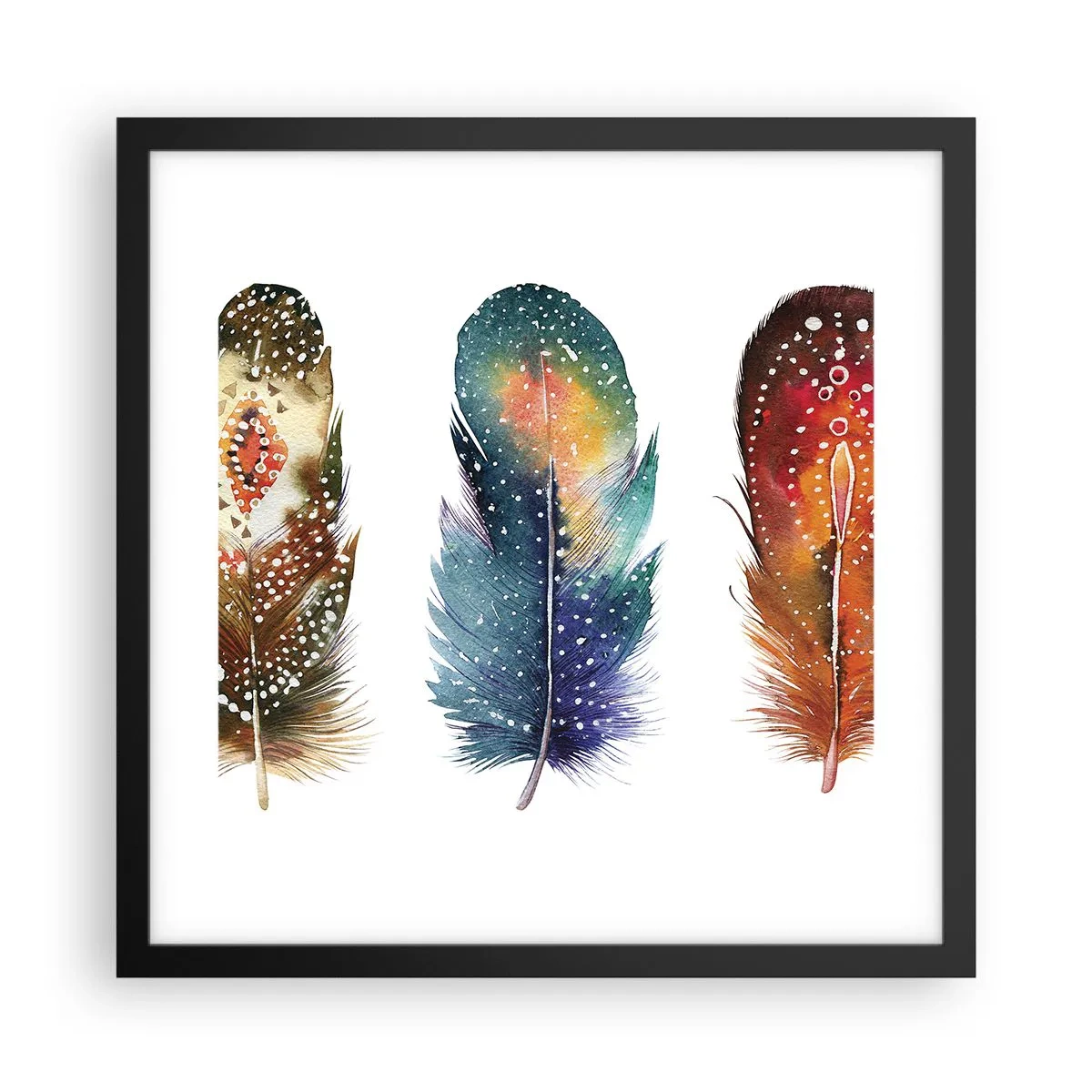 Poster in cornice nera - Cerimonie, riti, misteri - 40x40 cm