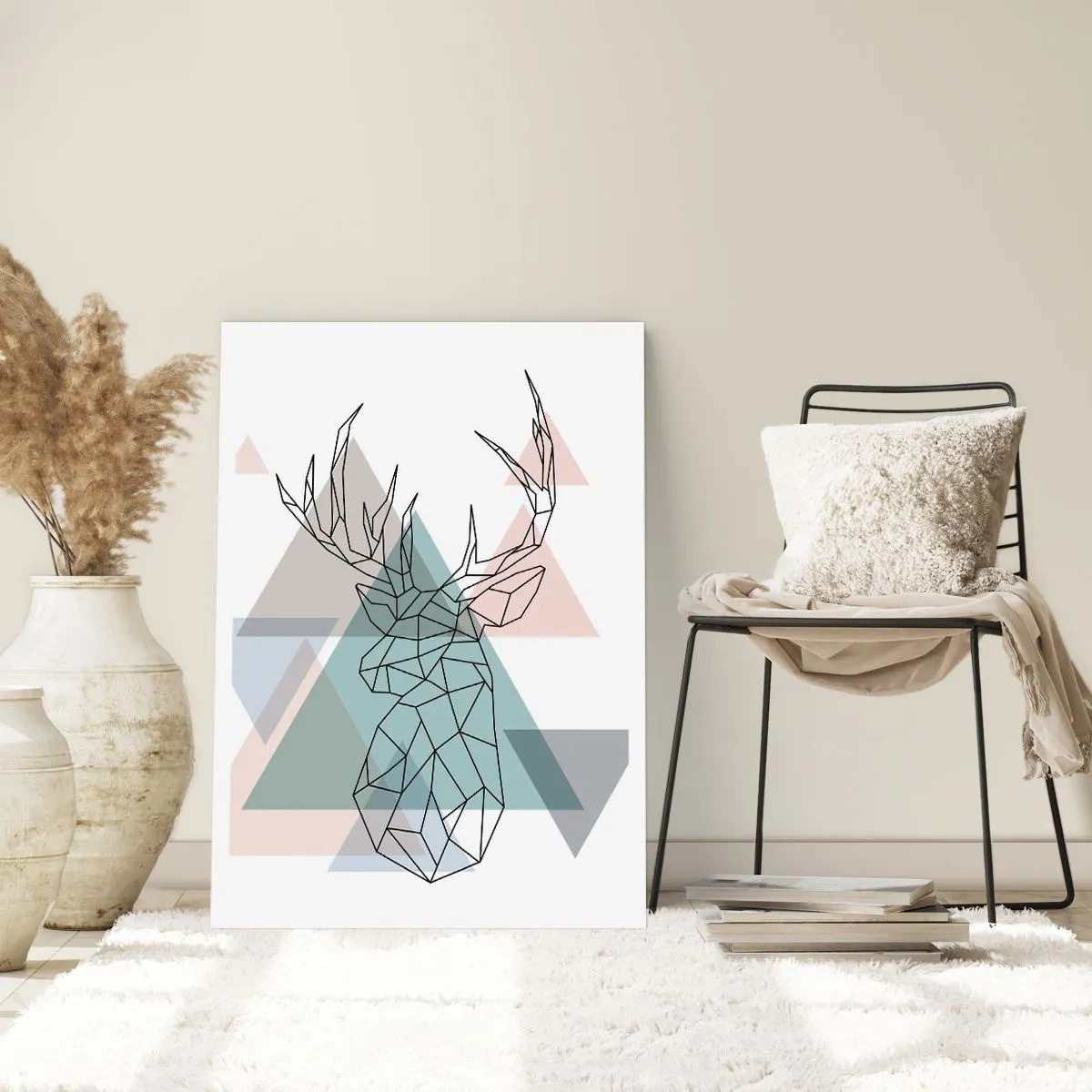 Poster - Nel bosco geometrico - 30x40 cm