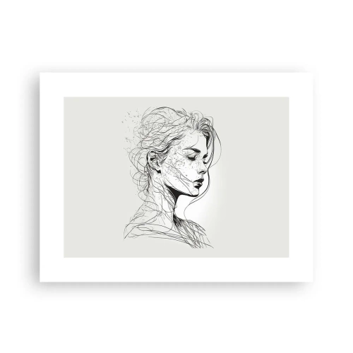 Poster - Ritratto pensieroso - 40x30 cm