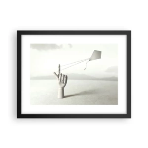 Poster in cornice nera - Prova di forza - 40x30 cm