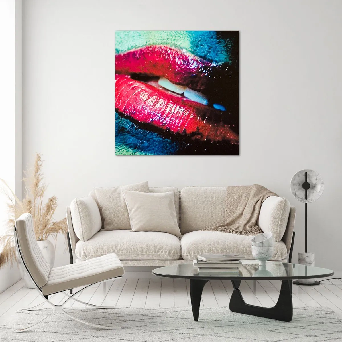 Quadro su vetro - Sensuali e inquietanti - 60x60 cm