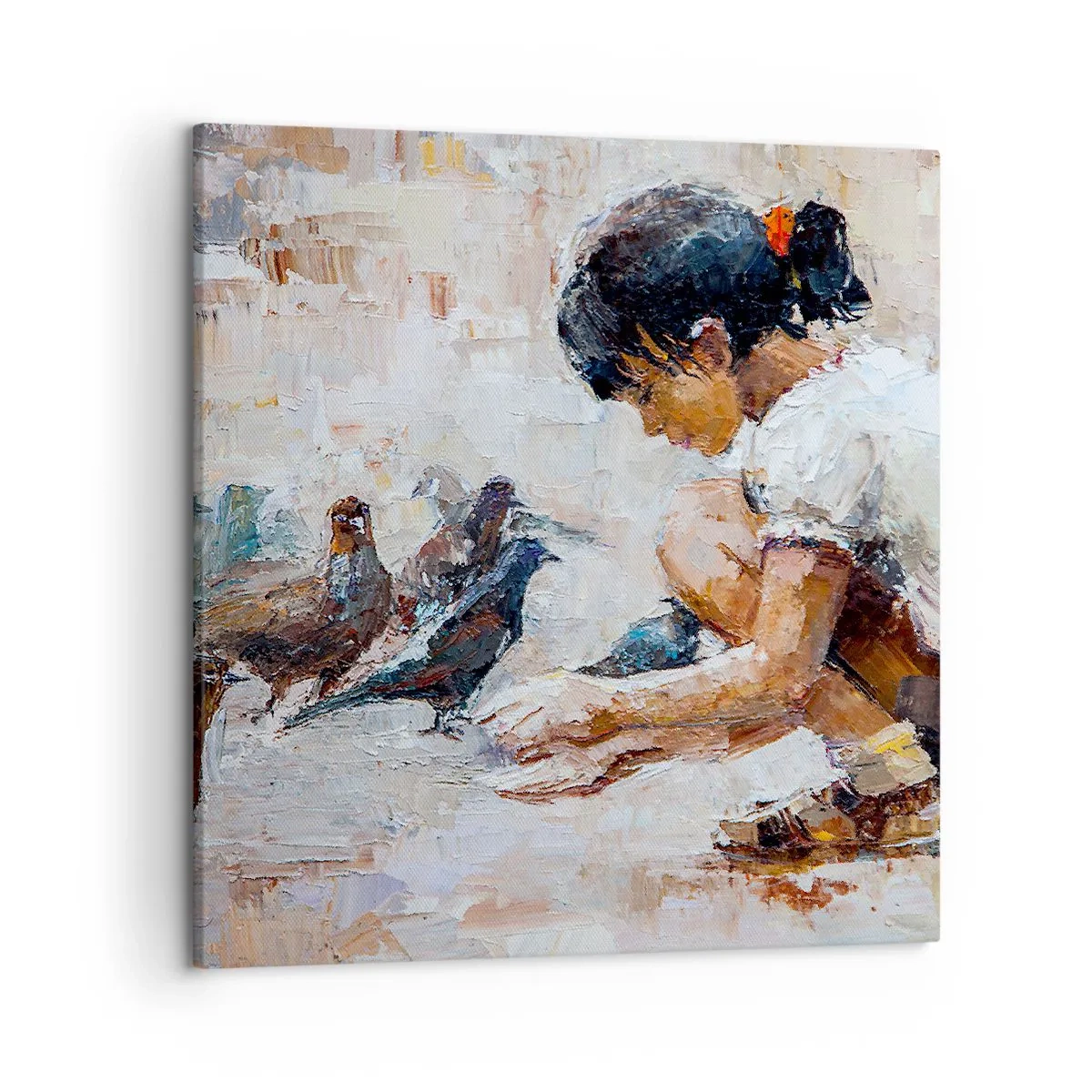 Quadro su tela - Stampe su Tela - Piccoli e gentili - 50x50 cm