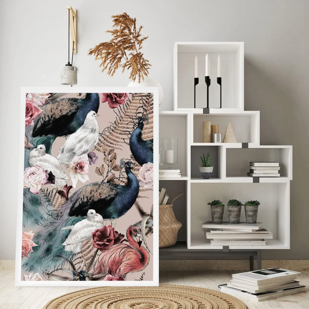 Poster - Nel giardino del palazzo - 70x100 cm