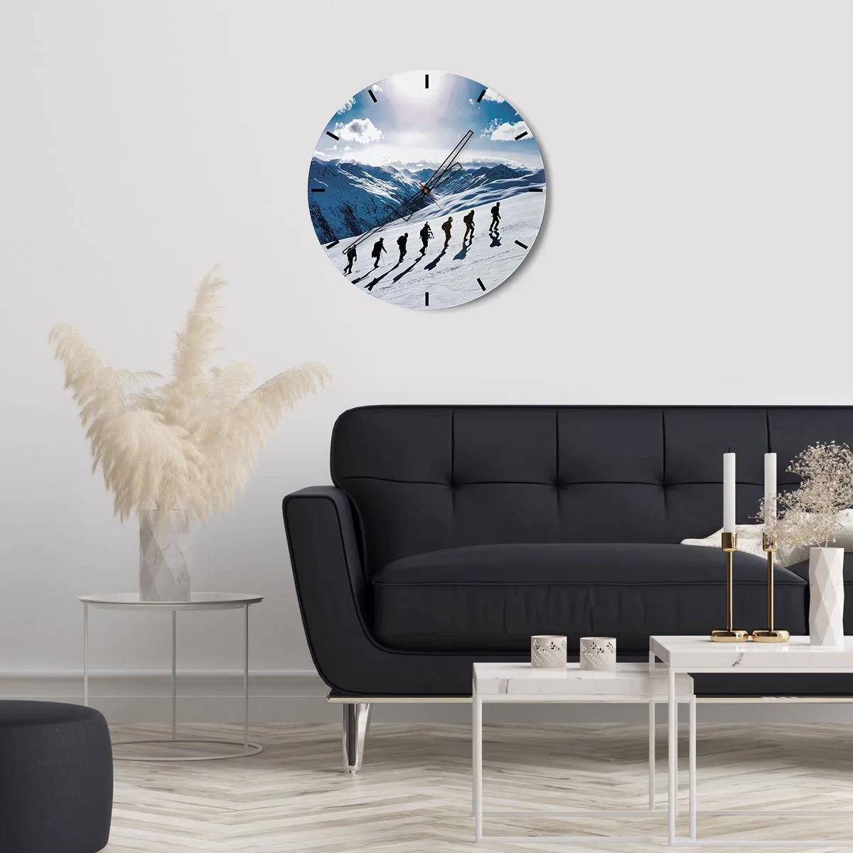 Orologio da parete - Orologio in Vetro - La squadra dei conquistatori - 30x30 cm