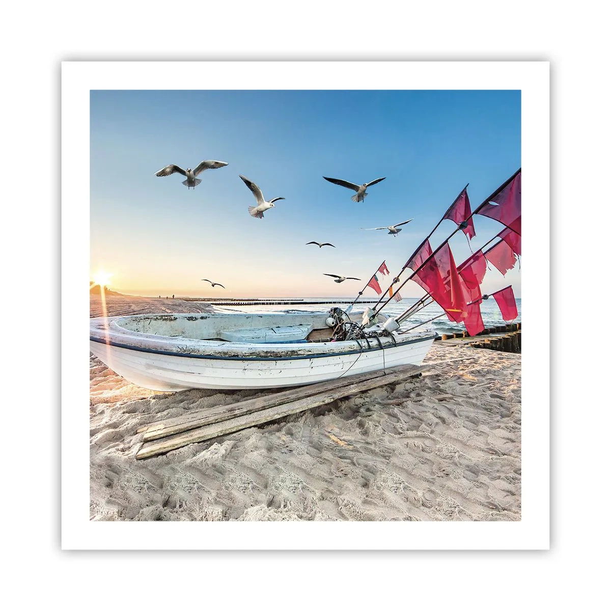 Poster - Meritato riposo - 60x60 cm