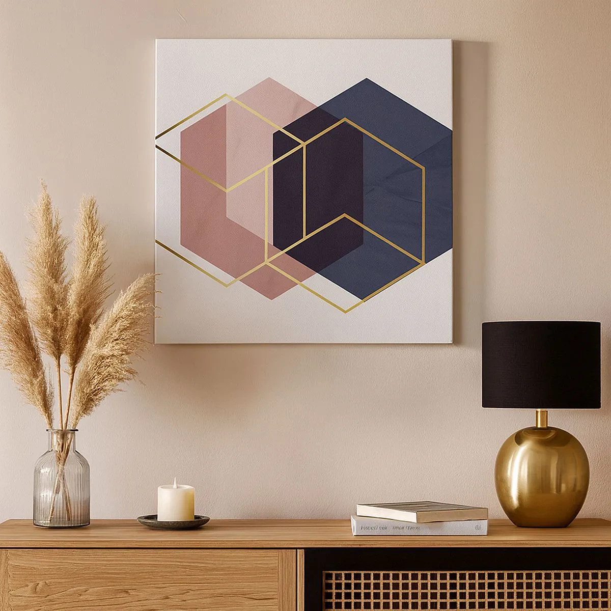 Quadro su tela - Stampe su Tela - La forza della semplicità - 30x30 cm