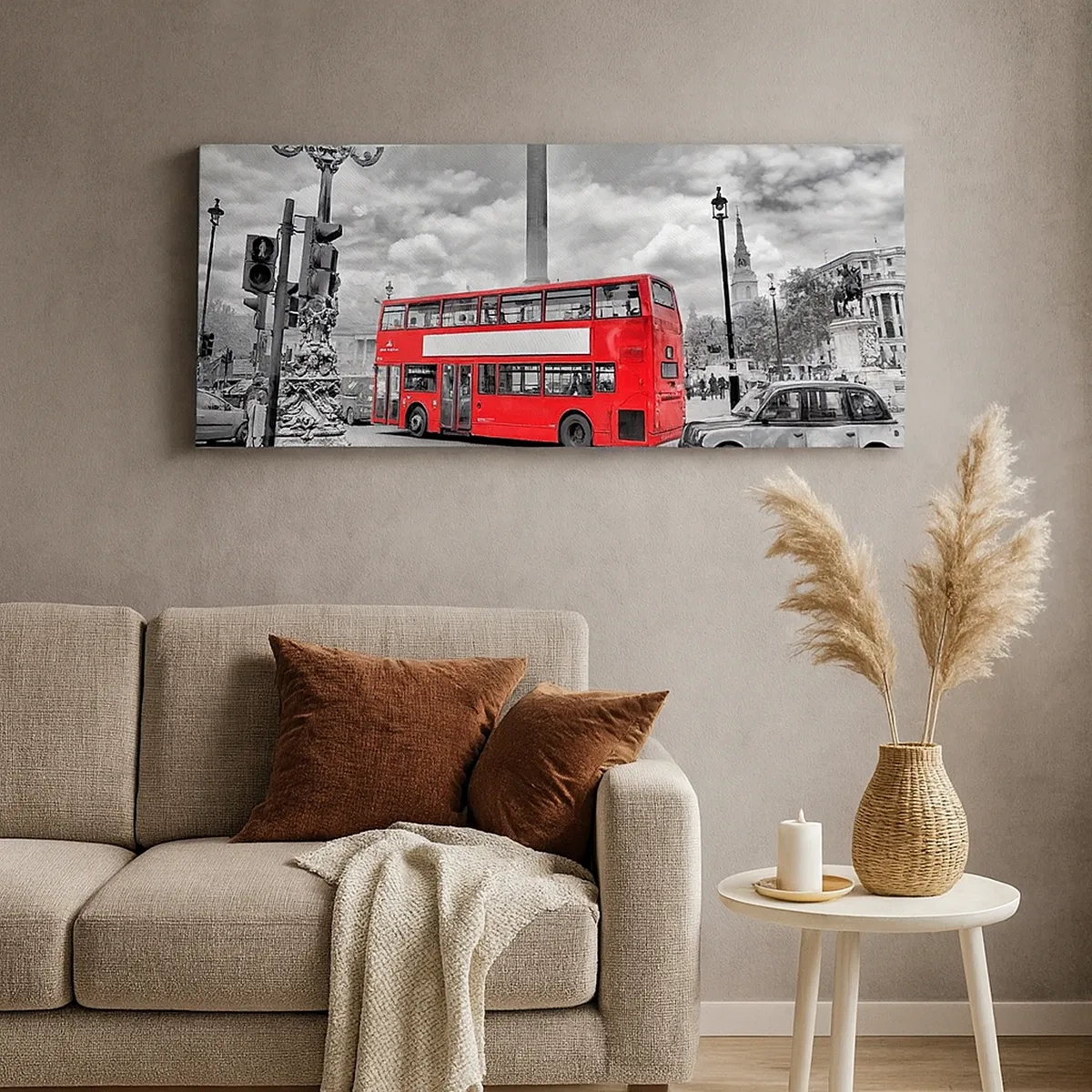 Quadro su tela - Stampe su Tela - Il vero flusso sanguigno della città - 30x30 cm