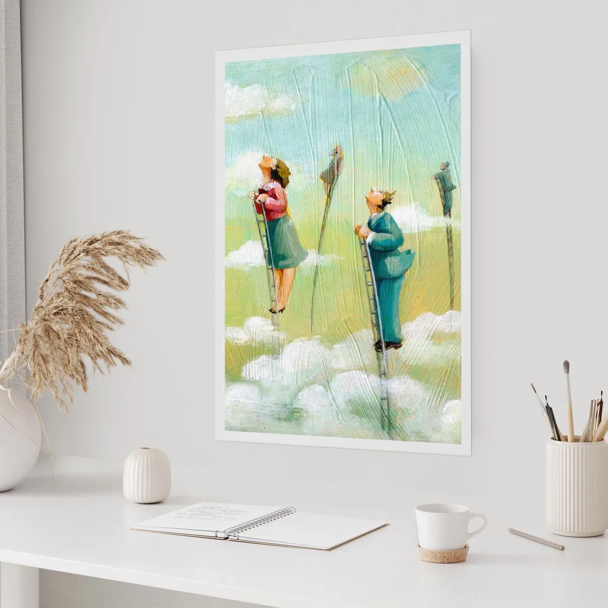 Poster - Seguendo i propri sogni - 40x50 cm