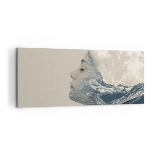 Quadro su tela - Stampe su Tela - La bellezza degli elementi - 100x40 cm