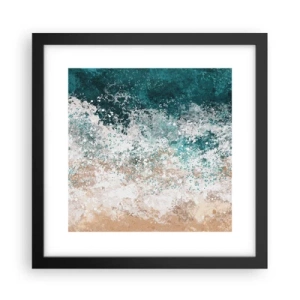 Poster in cornice nera - Storie di mare - 30x30 cm