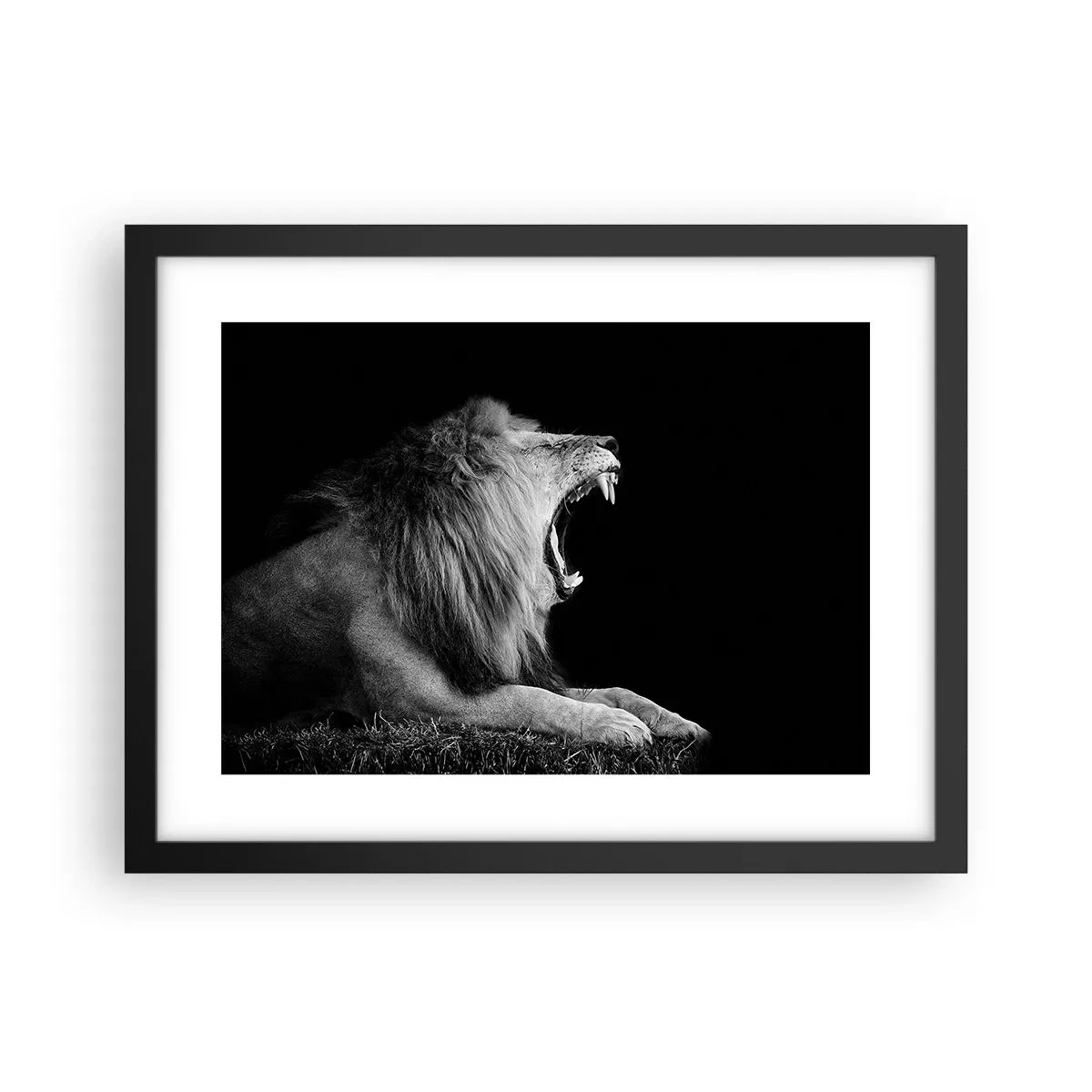 Poster in cornice nera - Senza alcun dubbio - 40x30 cm