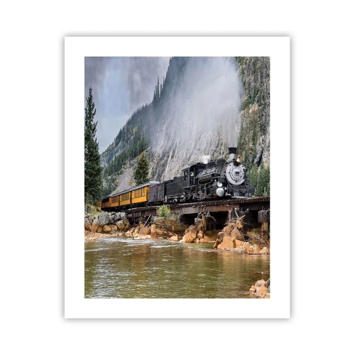 Poster - Dove andiamo? - 40x50 cm