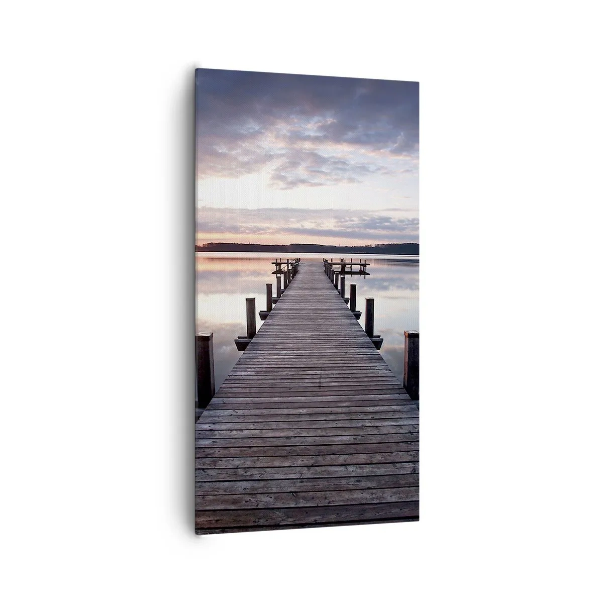 Quadro su tela - Stampe su Tela - Il silenzioso confine del giorno e della notte - 65x120 cm