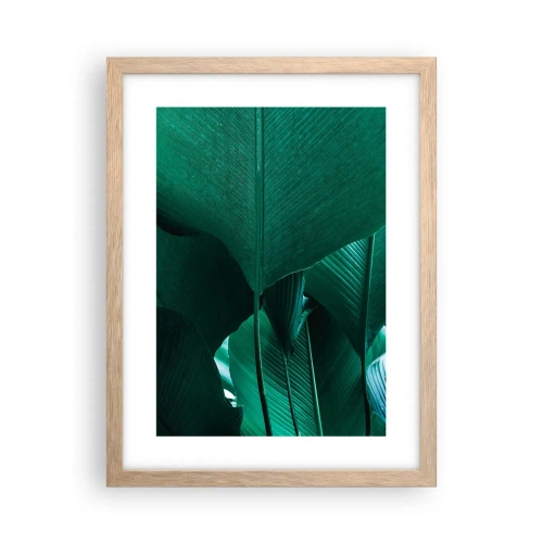 Poster in cornice rovere chiaro - Verso la luce - 30x40 cm