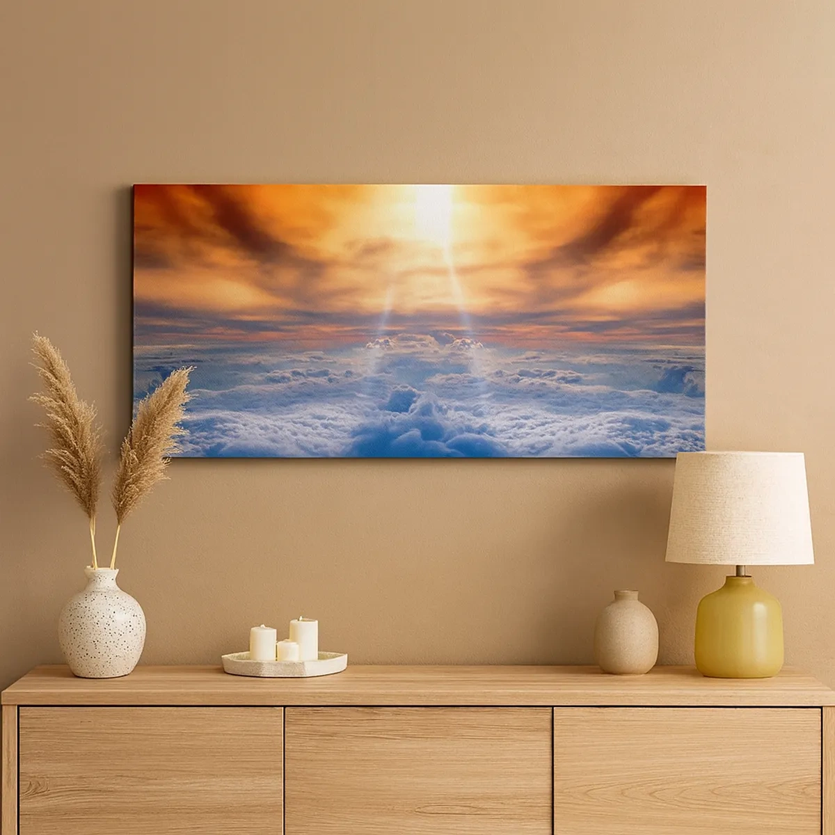 Quadro su tela - Stampe su Tela - Paesaggio mistico - 30x30 cm