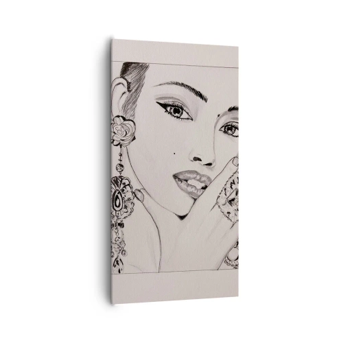 Quadro su tela - Stampe su Tela - Il gioiello più bello - 65x120 cm