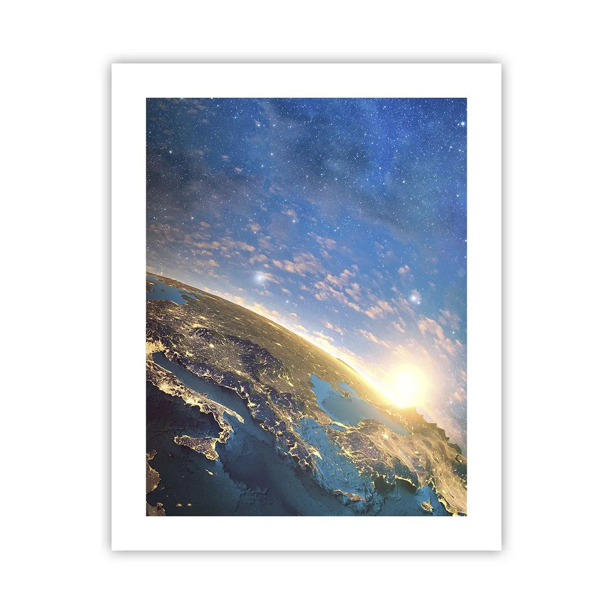 Poster - Guardiamoci da lontano - 40x50 cm