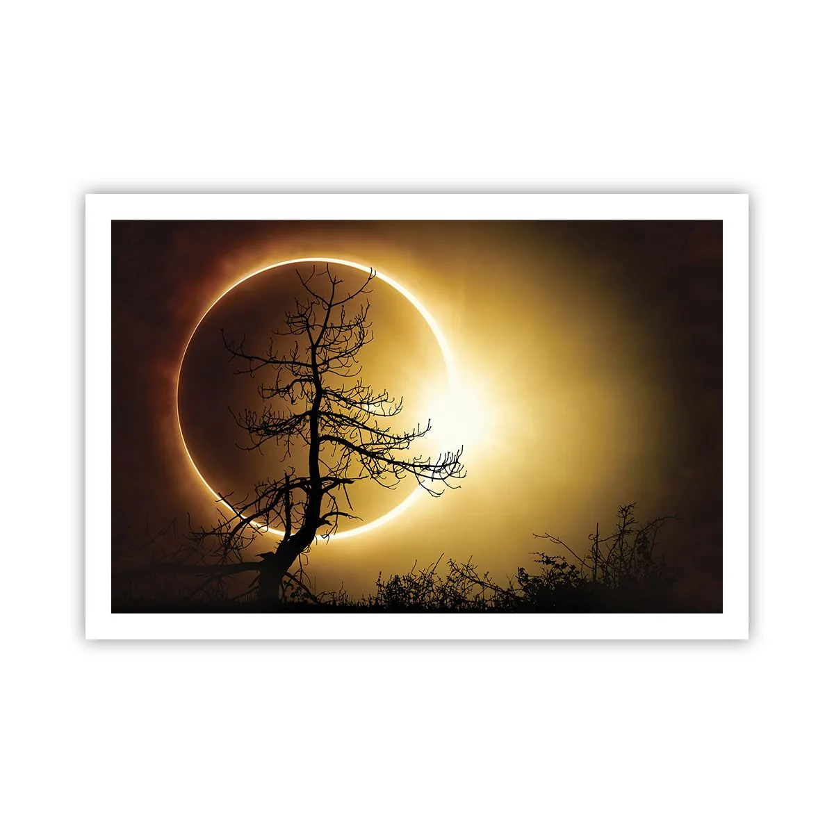 Poster - Eclissi totale - 91x61 cm